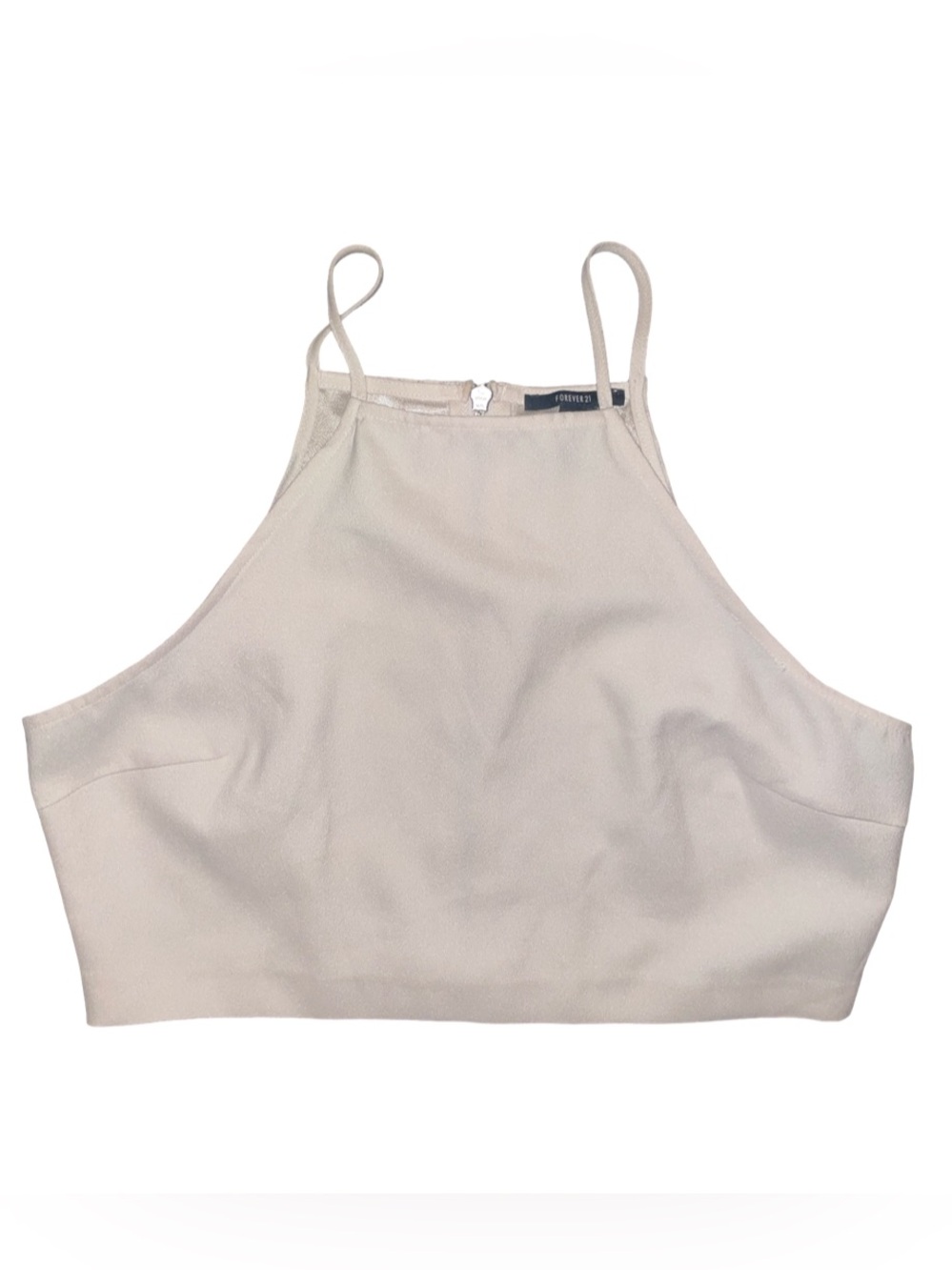 Forever 21 High Neck Crop Top